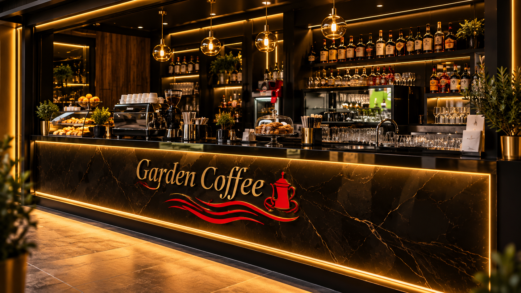 Garden Coffee — Il locale